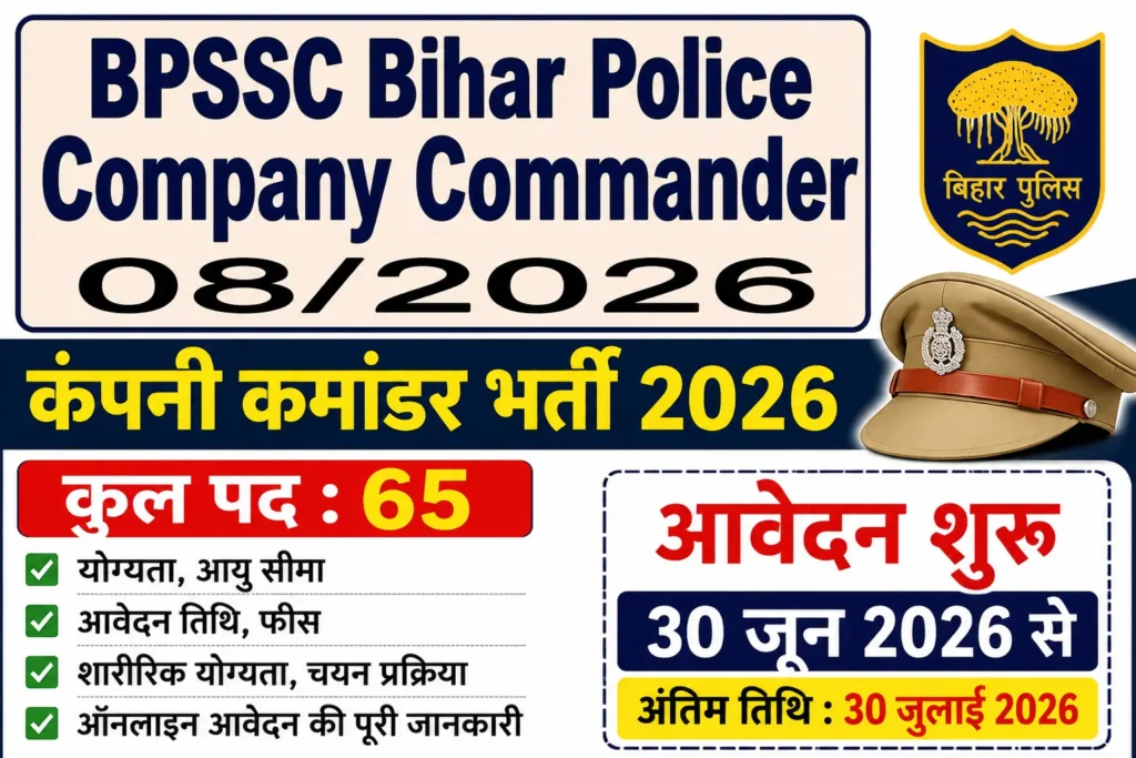 bpssc-bihar-police-company-commander